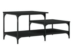 Mesa de centro | Mesa de apoio 100x50.5x45 cm derivados de madeira^ Mesa De Centro