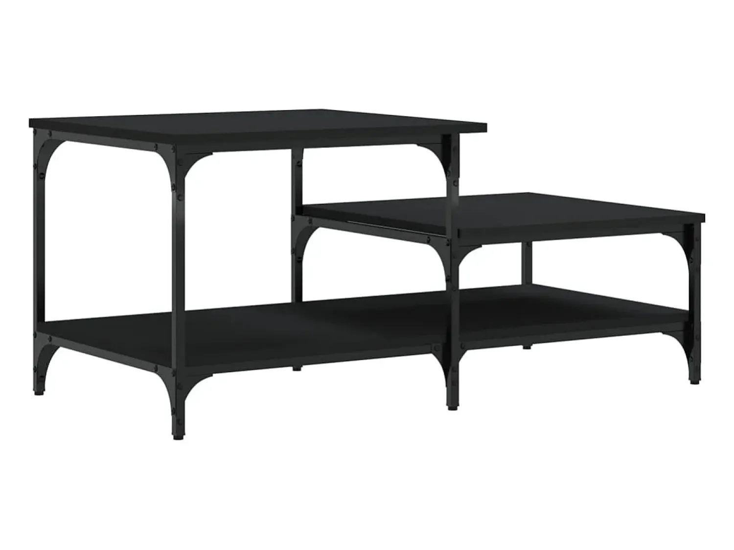 Mesa de centro | Mesa de apoio 100x50.5x45 cm derivados de madeira^ Mesa De Centro