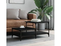 Mesa de centro | Mesa de apoio 100x50.5x45 cm derivados de madeira^ Mesa De Centro