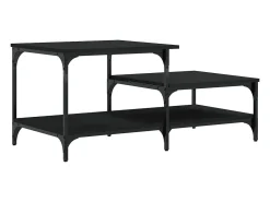 Mesa de centro | Mesa de apoio 100x50.5x45 cm derivados de madeira^ Mesa De Centro