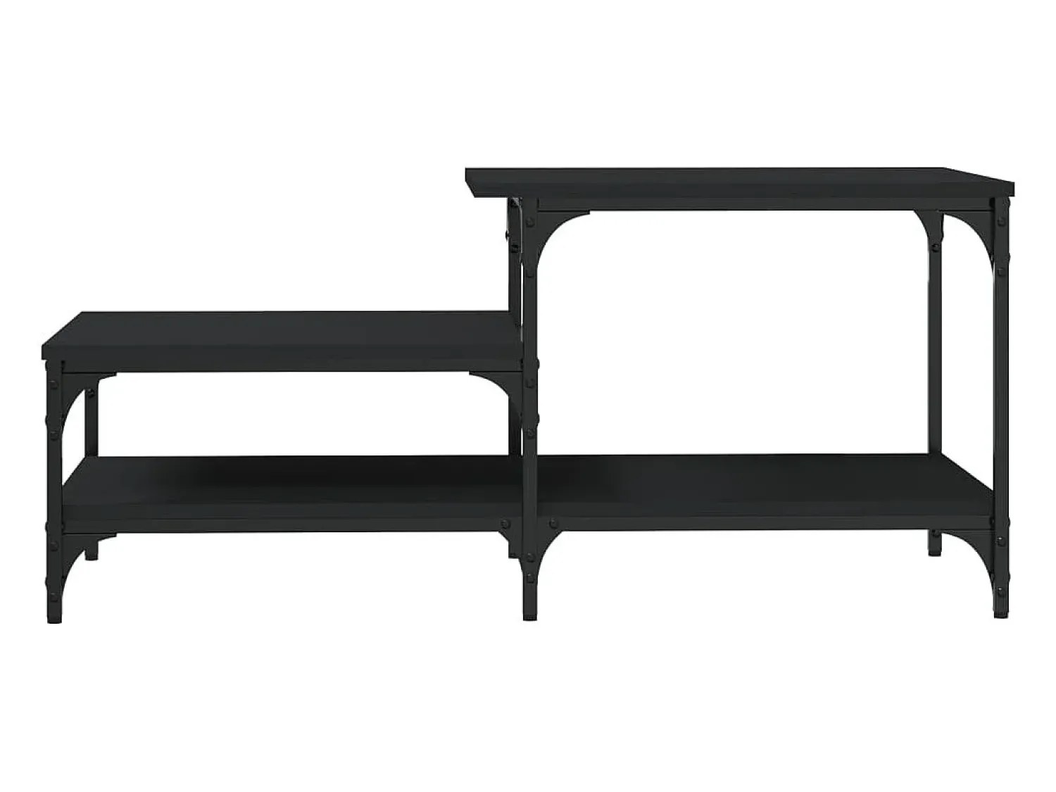 Mesa de centro | Mesa de apoio 100x50.5x45 cm derivados de madeira^ Mesa De Centro
