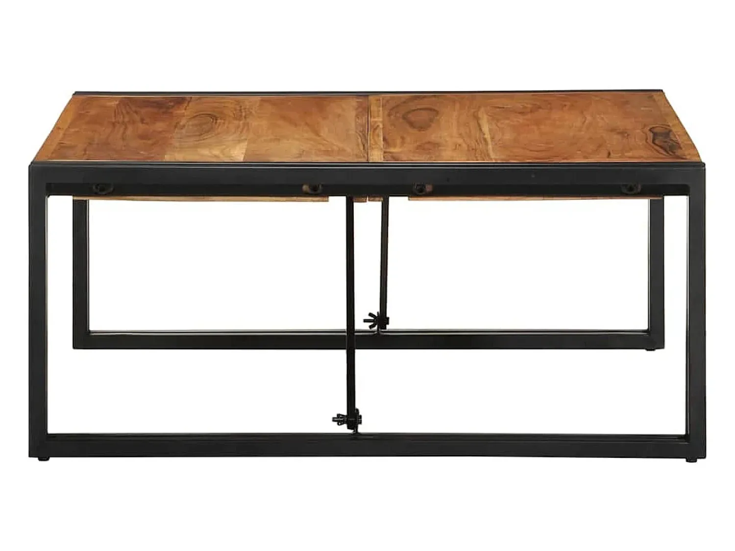 Mesa de centro | Mesa de apoio | Mesa de café 80x80x35 cm madeira de acácia maciça^ Mesa De Centro