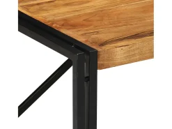 Mesa de centro | Mesa de apoio | Mesa de café 80x80x35 cm madeira de acácia maciça^ Mesa De Centro