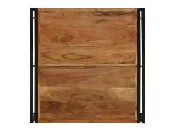 Mesa de centro | Mesa de apoio | Mesa de café 80x80x35 cm madeira de acácia maciça^ Mesa De Centro