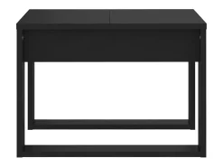 Mesa De Centro* Mesa de centro | Mesa de apoio 50x50x35 cm derivados de madeira Preto