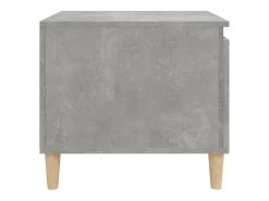 Mesa de centro | Mesa de apoio 100x50x45 cm derivados madeira cimento^ Mesa De Centro