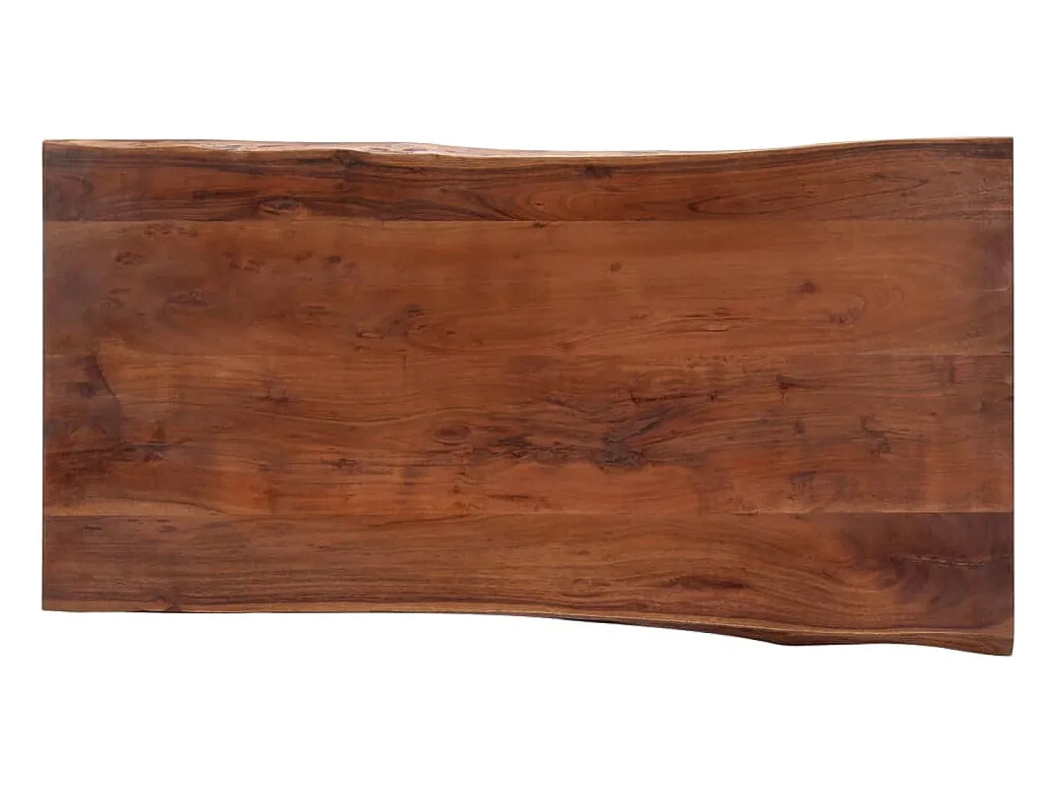 Mesa de centro | Mesa de apoio | Mesa de café com arestas vivas 115x60x40 cm acácia maciça^ Mesa De Centro