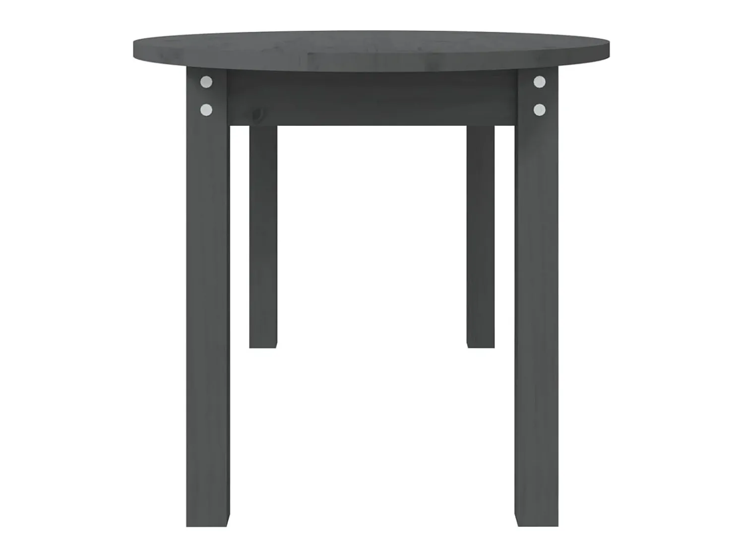 Mesa De Centro| Mesa de centro | Mesa de apoio 110x55x45 cm madeira de pinho maciça Cinzento