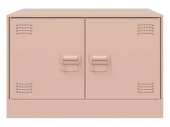Mesa De Centro| Mesa de centro | Mesa de apoio 67x50x44 cm aço Rosa