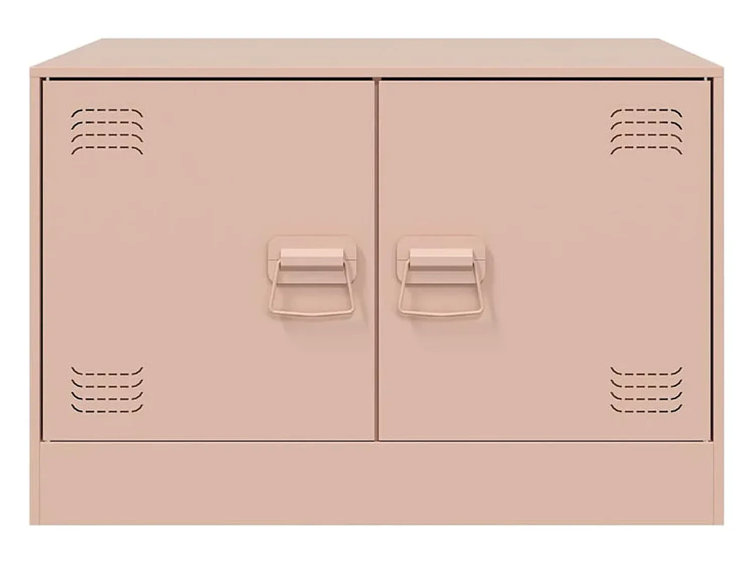 Mesa De Centro| Mesa de centro | Mesa de apoio 67x50x44 cm aço Rosa