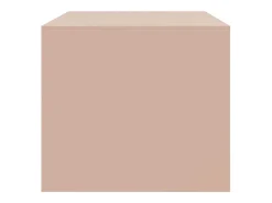 Mesa De Centro| Mesa de centro | Mesa de apoio 67x50x44 cm aço Rosa