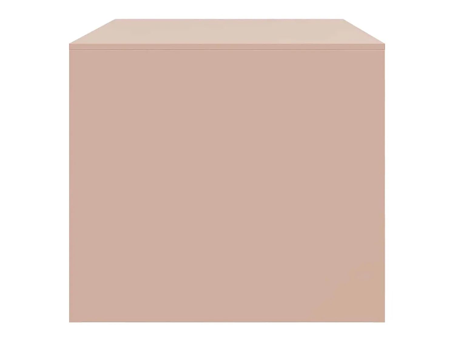 Mesa De Centro| Mesa de centro | Mesa de apoio 67x50x44 cm aço Rosa