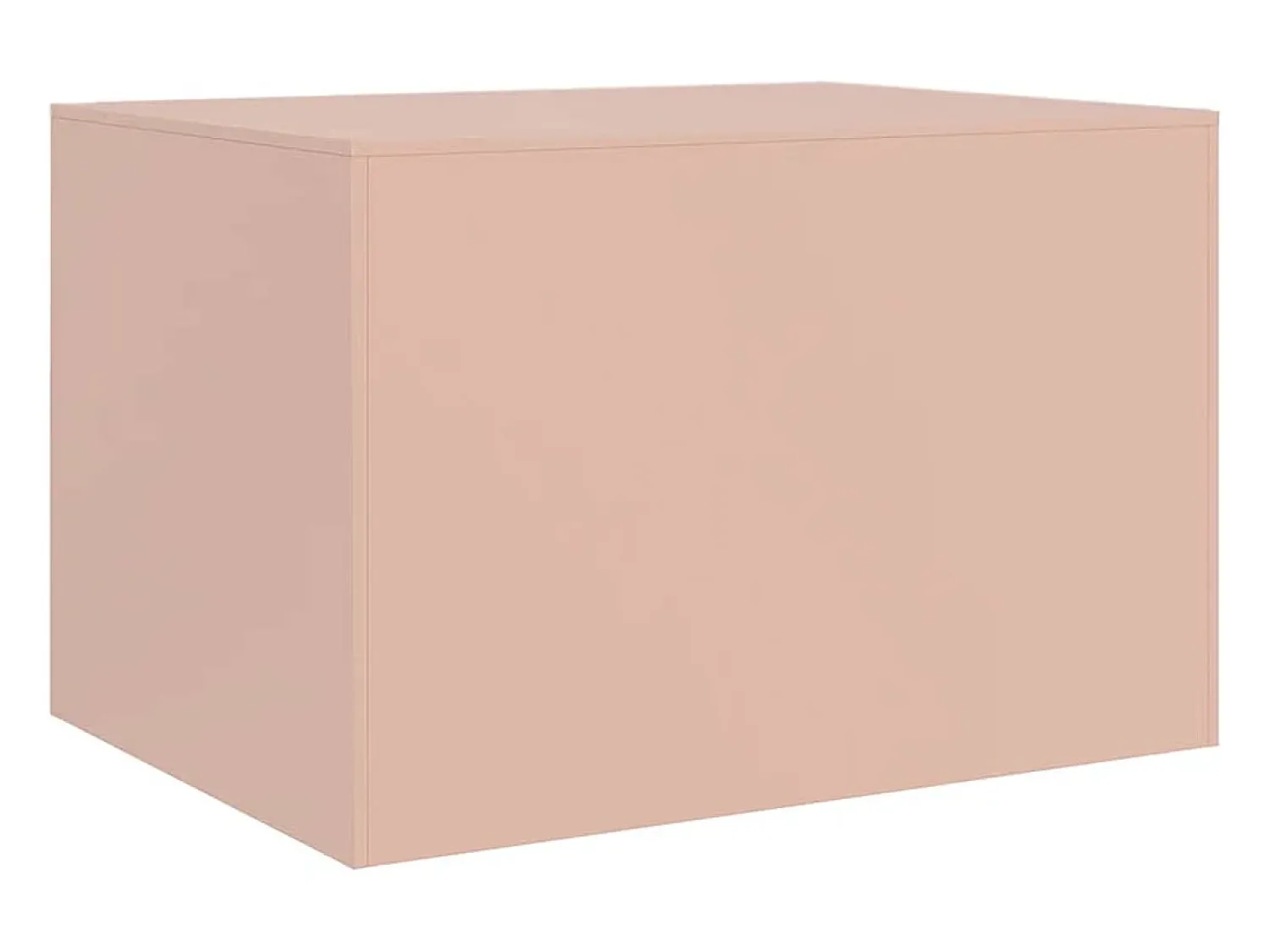 Mesa De Centro| Mesa de centro | Mesa de apoio 67x50x44 cm aço Rosa