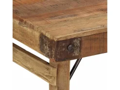Mesa De Centro* Mesa de centro | Mesa de apoio | Mesa de café 110x55x40 cm Castanho
