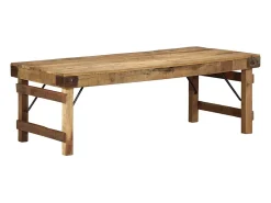 Mesa De Centro* Mesa de centro | Mesa de apoio | Mesa de café 110x55x40 cm Castanho