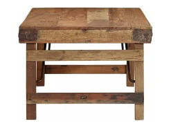 Mesa De Centro* Mesa de centro | Mesa de apoio | Mesa de café 110x55x40 cm Castanho