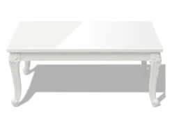Mesa de centro | Mesa de apoio | Mesa de café.100x60x42 cm. brilhante^ Mesa De Centro