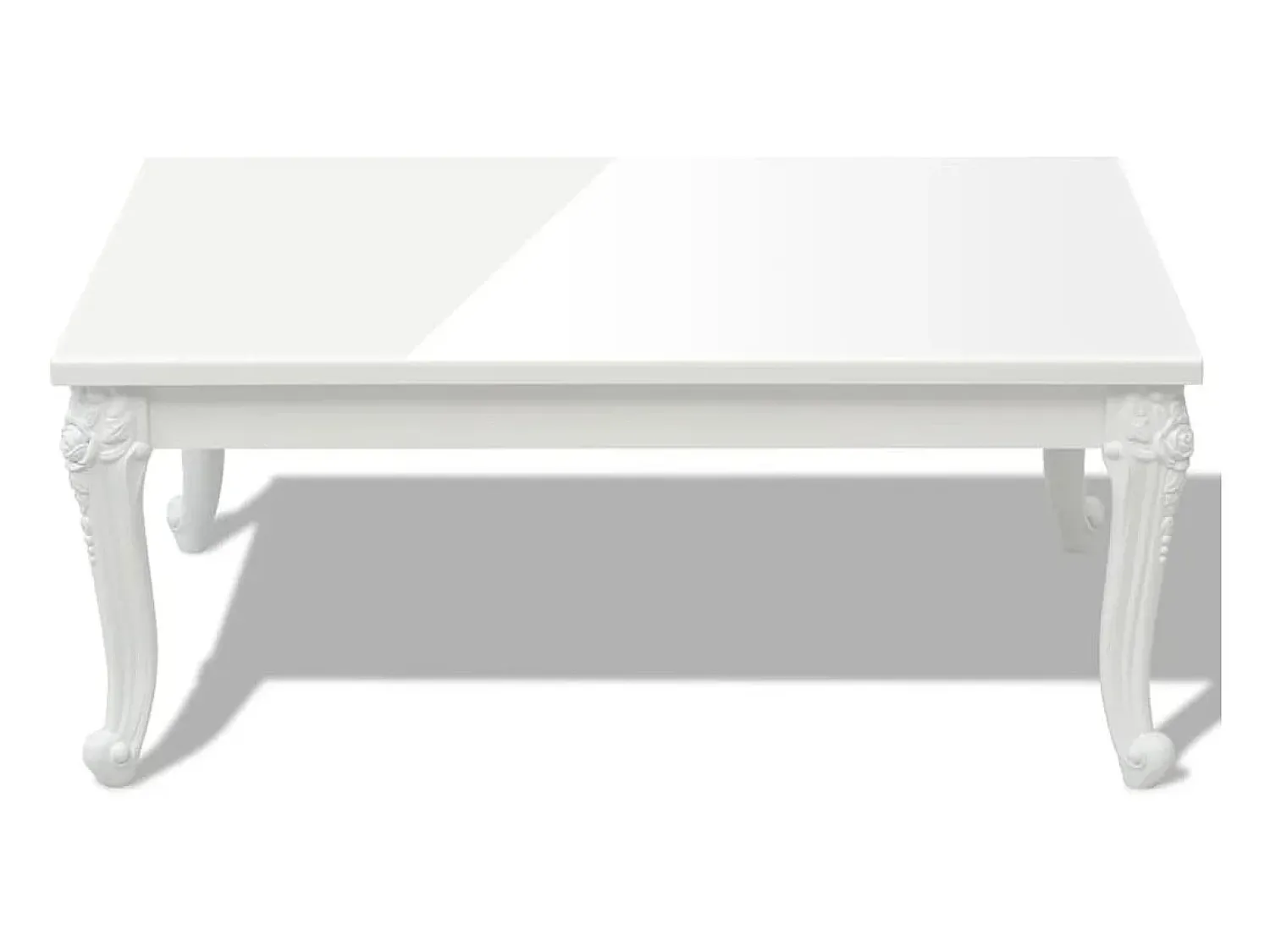 Mesa de centro | Mesa de apoio | Mesa de café.100x60x42 cm. brilhante^ Mesa De Centro