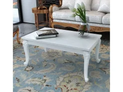 Mesa de centro | Mesa de apoio | Mesa de café.100x60x42 cm. brilhante^ Mesa De Centro