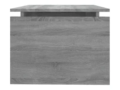 Mesa de centro | Mesa de apoio 68x50x38 cm derivados de madeira cinza sonoma^ Mesa De Centro