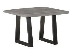 Mesa de centro | Mesa de apoio | Mesa de café com arestas vivas 60x60x40 cm acácia maciça^ Mesa De Centro