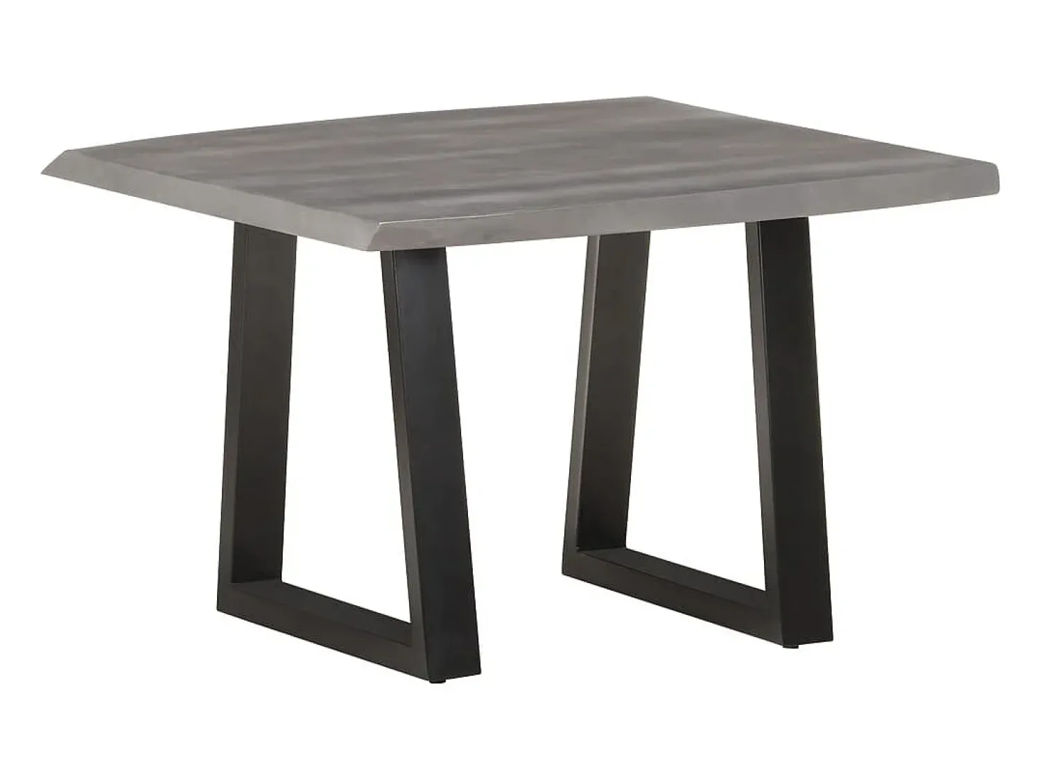 Mesa de centro | Mesa de apoio | Mesa de café com arestas vivas 60x60x40 cm acácia maciça^ Mesa De Centro