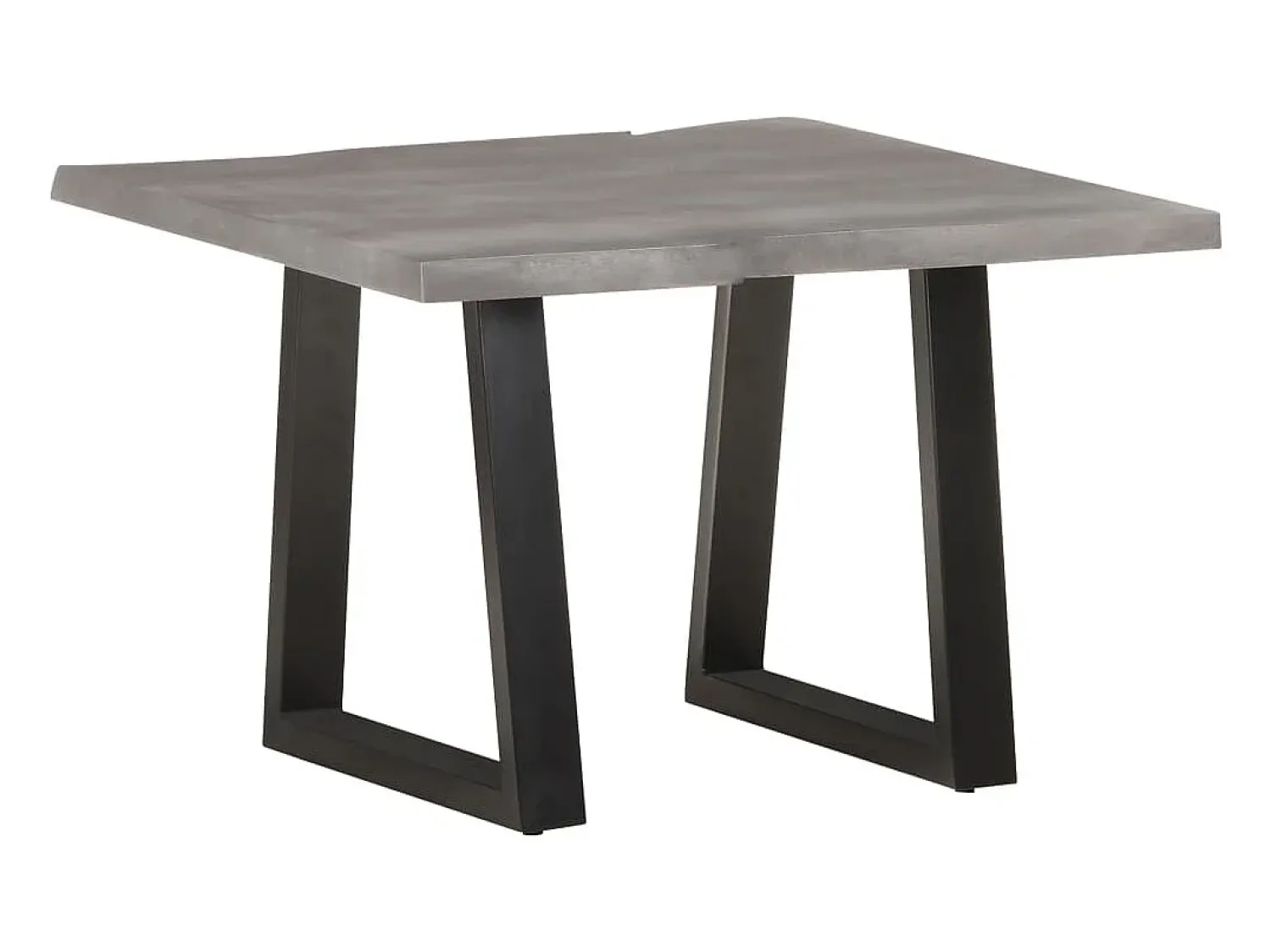 Mesa de centro | Mesa de apoio | Mesa de café com arestas vivas 60x60x40 cm acácia maciça^ Mesa De Centro