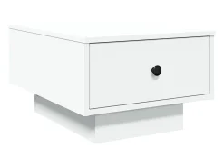 Mesa de centro | Mesa de apoio 60x45x31 cm derivados de madeira^ Mesa De Centro