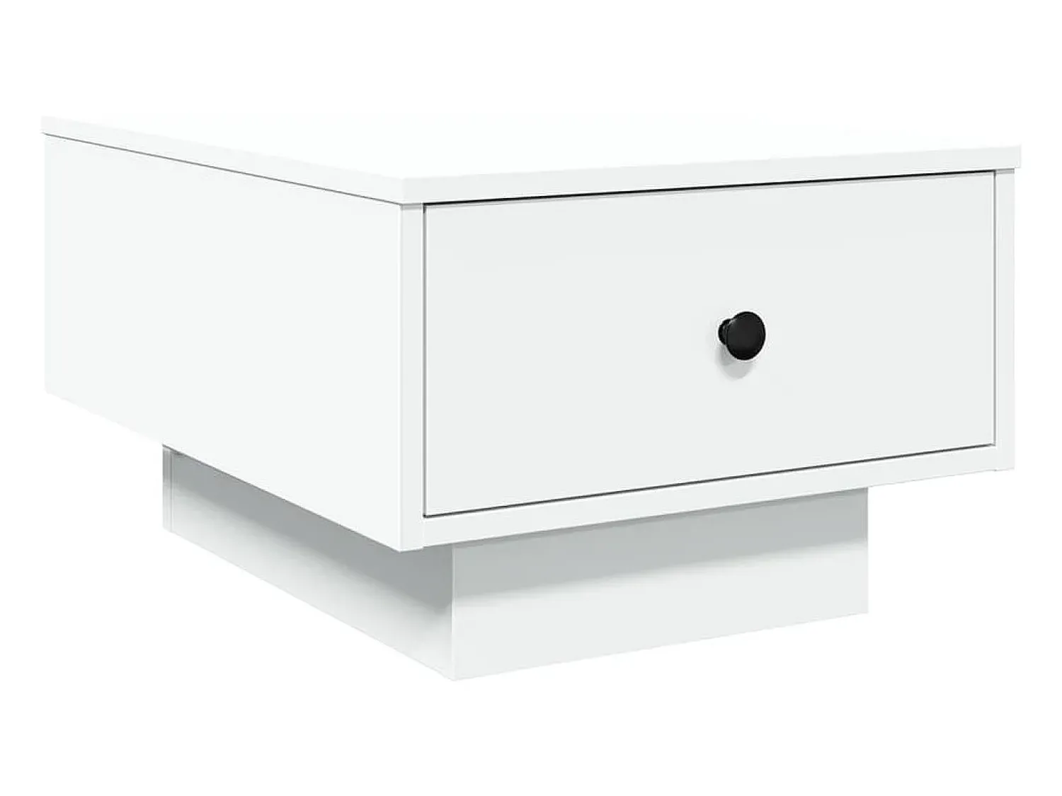 Mesa de centro | Mesa de apoio 60x45x31 cm derivados de madeira^ Mesa De Centro