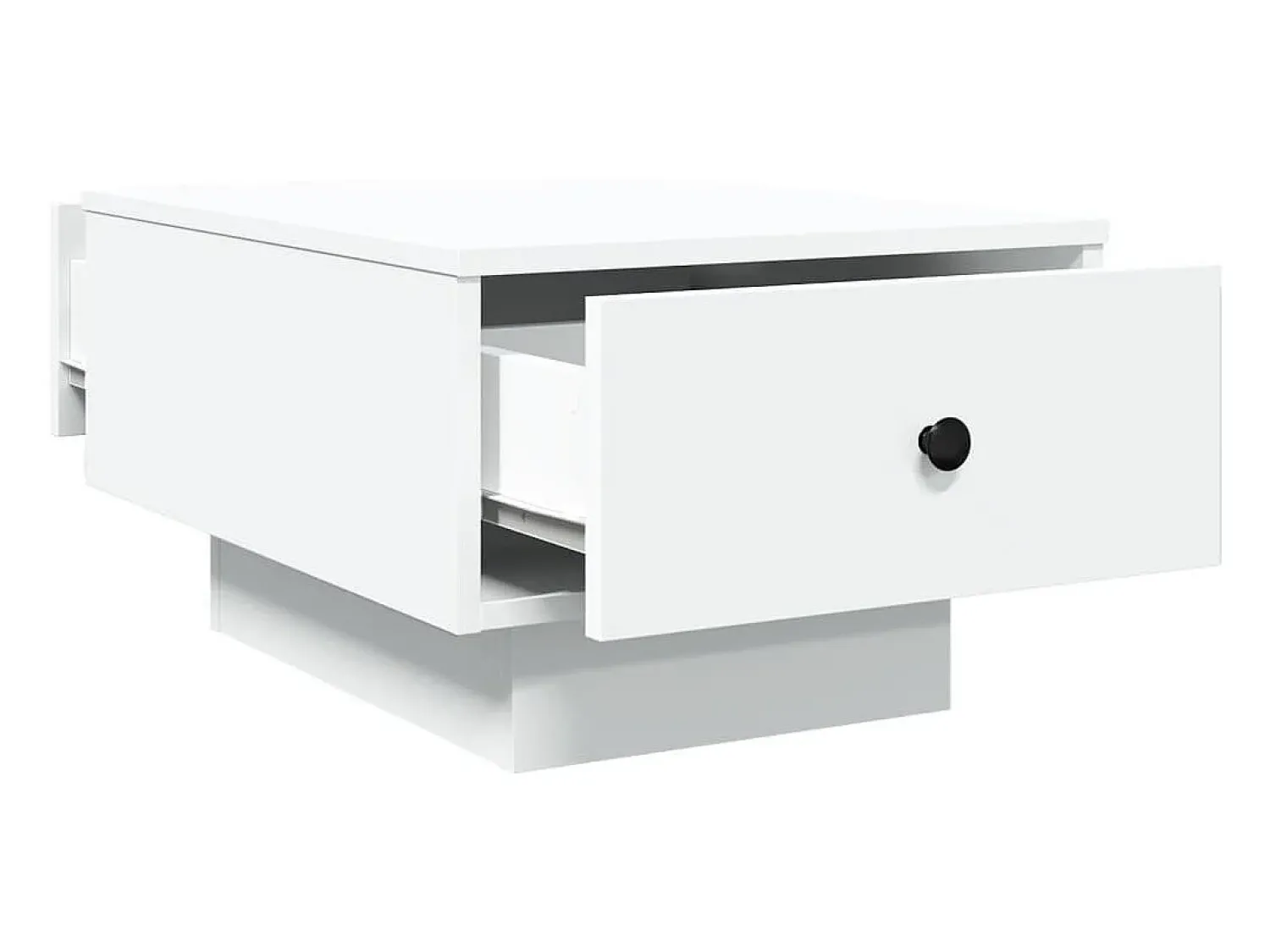 Mesa de centro | Mesa de apoio 60x45x31 cm derivados de madeira^ Mesa De Centro