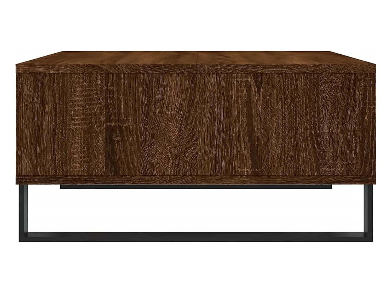 Mesa de centro | Mesa de apoio 60x60x30 cm derivados madeira carvalho^ Mesa De Centro