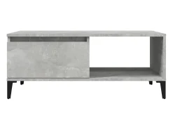 Mesa de centro | Mesa de apoio 90x50x36.5 cm derivados madeira cimento^ Mesa De Centro