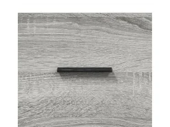 Mesa de centro | Mesa de apoio 50x50x40 cm derivados madeira sonoma cinza Cinzento