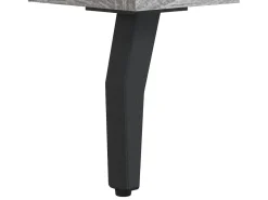 Mesa de centro | Mesa de apoio 50x50x40 cm derivados madeira sonoma cinza Cinzento
