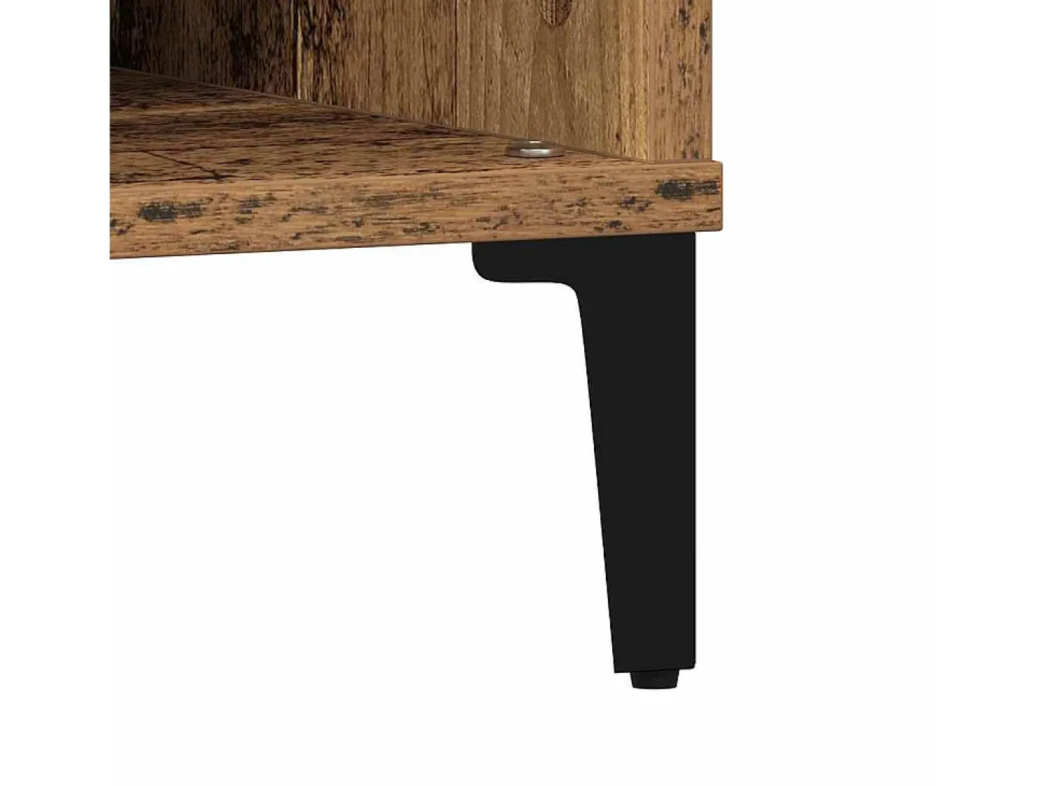 Mesa De Centro* Mesa de centro | Mesa de apoio Madeira antiga 60x60x30 cm Castanho