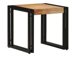 Mesa de centro | Mesa de apoio | Mesa de café 40x40x38 cm Madeira de acácia maciça^ Mesa De Centro