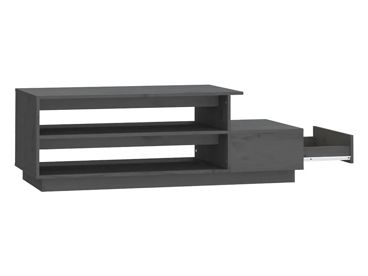 Mesa de centro | Mesa de apoio 120x50x40.5 cm madeira de pinho maciça^ Mesa De Centro