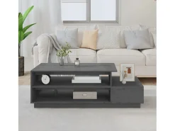 Mesa de centro | Mesa de apoio 120x50x40.5 cm madeira de pinho maciça^ Mesa De Centro