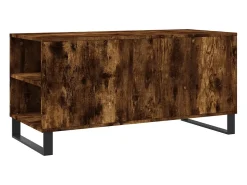 Mesa De Centro* Mesa de centro | Mesa de apoio derivados de madeira carvalho fumado Castanho