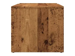 Mesa De Centro| Mesa de centro | Mesa de apoio | Mesa de café 90x45x35 cm derivados de madeira madeira velha Castanho