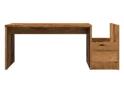 Mesa De Centro| Mesa de centro | Mesa de apoio | Mesa de café 90x45x35 cm derivados de madeira madeira velha Castanho