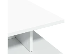 Mesa de centro | Mesa de apoio 102x55x35 cm derivados de madeira^ Mesa De Centro