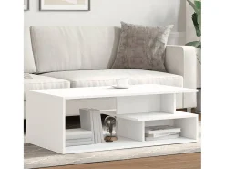 Mesa de centro | Mesa de apoio 102x55x35 cm derivados de madeira^ Mesa De Centro