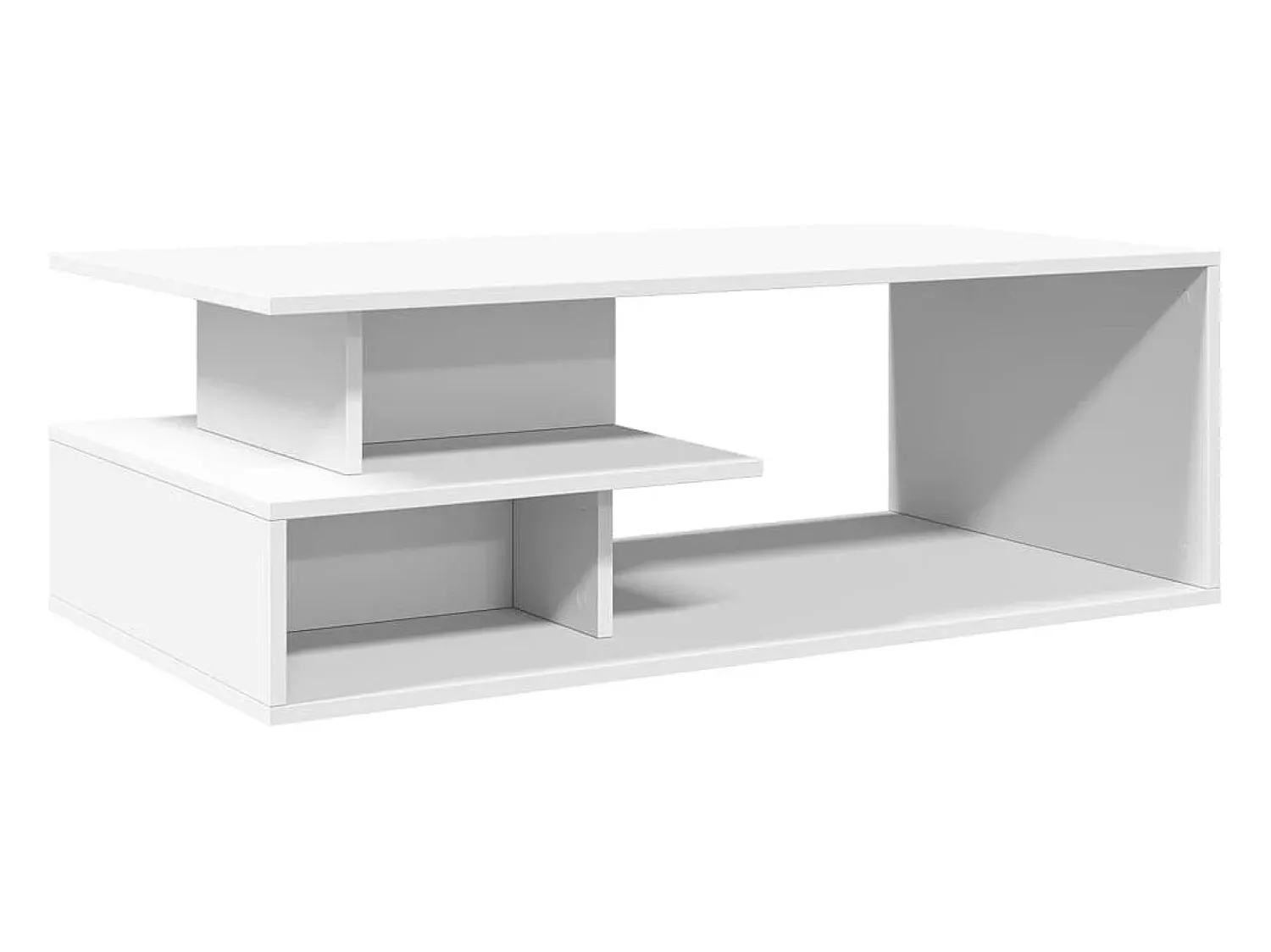 Mesa de centro | Mesa de apoio 102x55x35 cm derivados de madeira^ Mesa De Centro