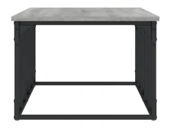 Mesa De Centro* Mesa de centro | Mesa de apoio 100x50x35.5 cm derivados madeira sonoma Cinzento