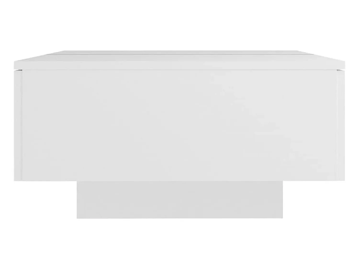 Mesa De Centro* Mesa de centro | Mesa de apoio 90x60x31 cm contraplacado Branco