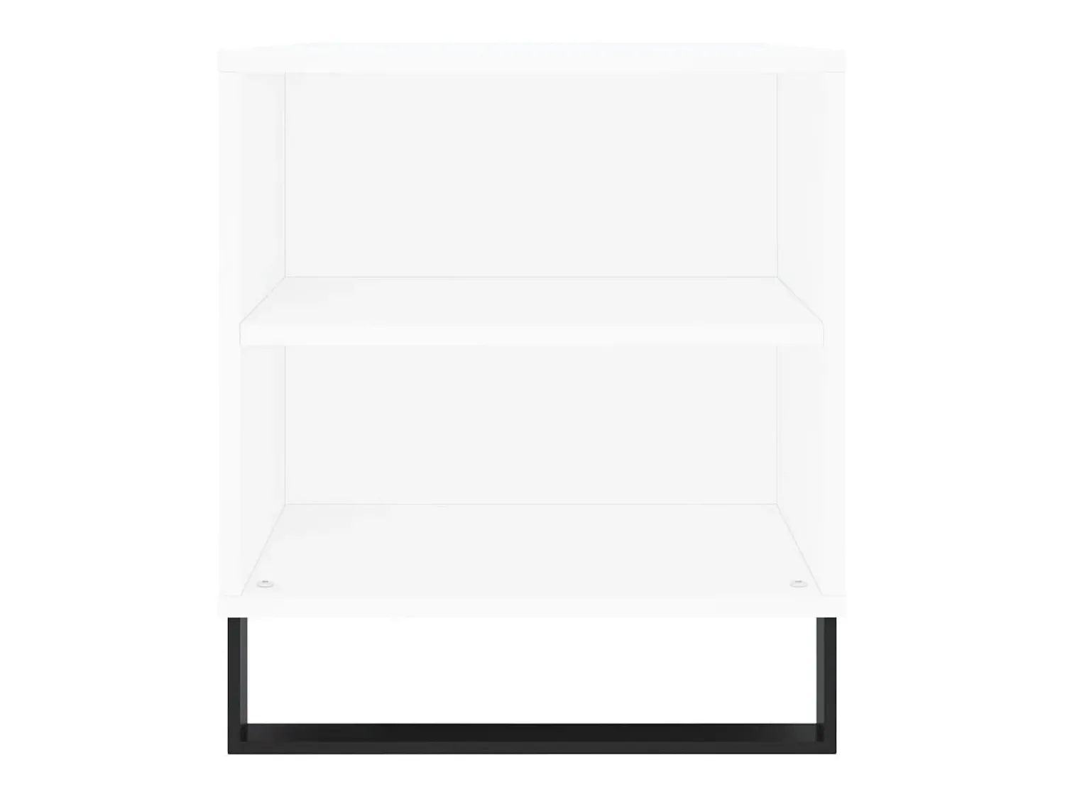 Hot Mesa de centro | Mesa de apoio 102x44.5x50 cm derivados de madeira Branco
