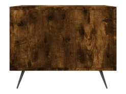 Clearance Mesa de centro | Mesa de apoio 50x50x40 cm derivados de madeira carvalho fumado Castanho