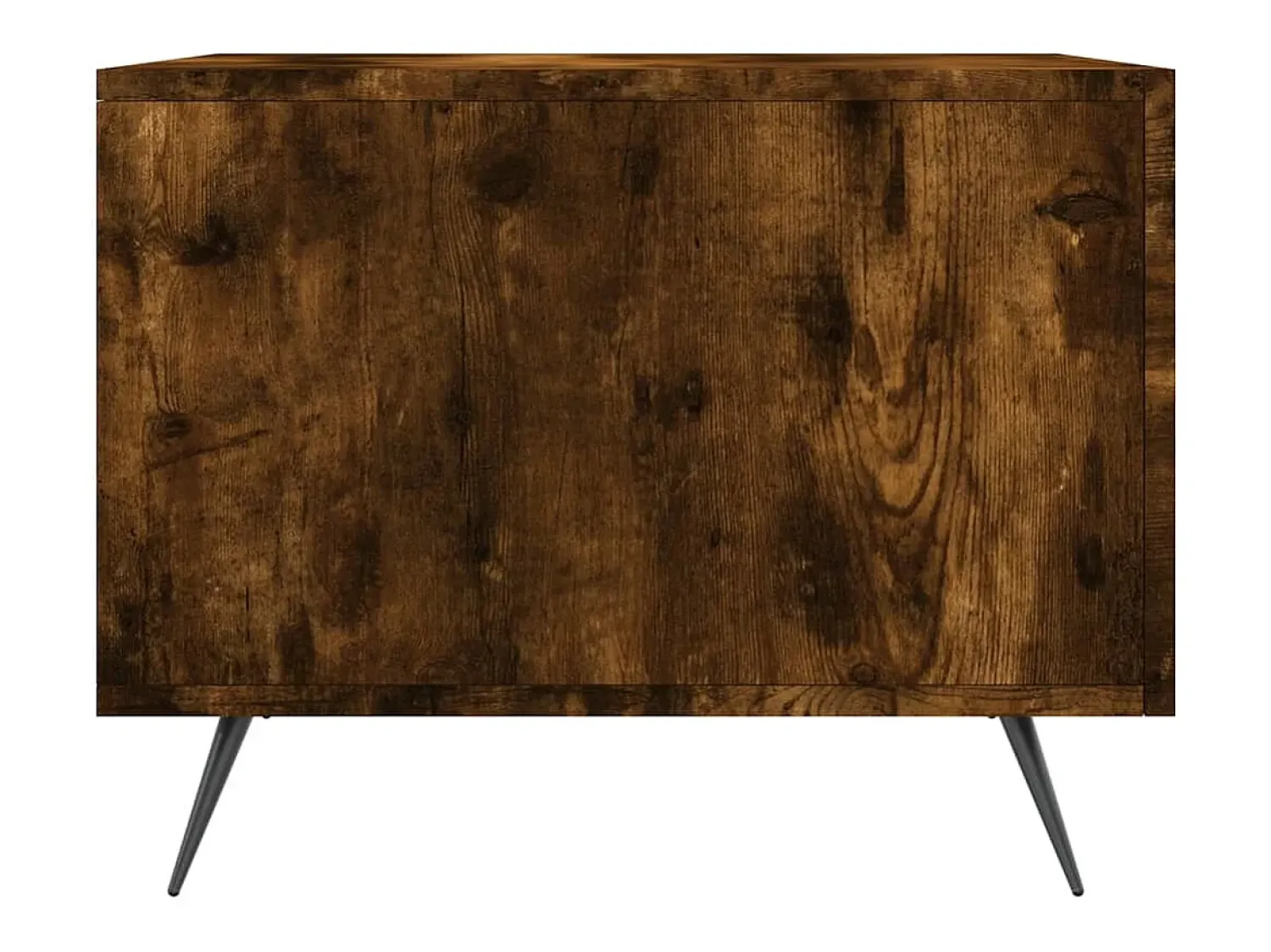 Clearance Mesa de centro | Mesa de apoio 50x50x40 cm derivados de madeira carvalho fumado Castanho