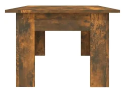 Outlet Mesa de centro | Mesa de apoio 100x60x42 cm madeira processada carvalho fumado Castanho
